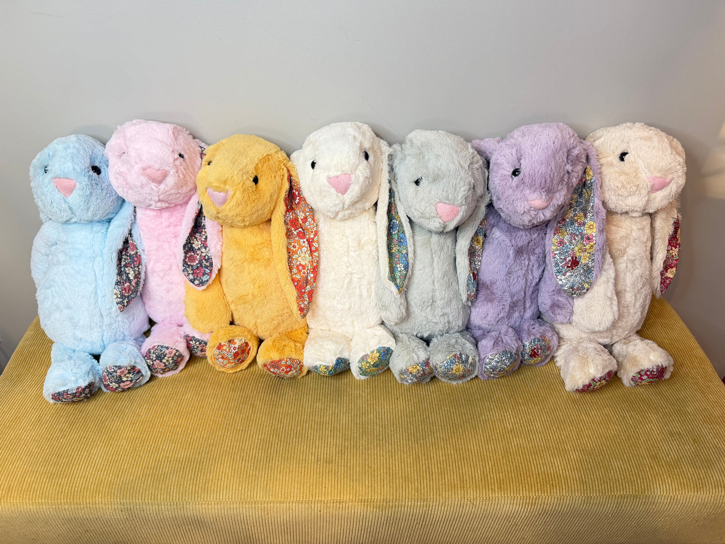 Bunny Plush Large - Floral plush large by Arimel by Emily