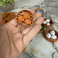 Keychain Figurine - Animal Dumpling Trio