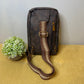 Faux Leather Sling Bag