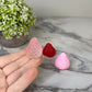 Ice Cube Squishy Toy - Strawberry