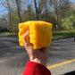 Stress Squishy Toy - Cheese Cube, Jumbo