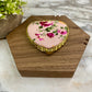 Compact Mirror - Pink Floral (by shape)