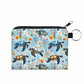 Mini Pouch - Floral Turtle