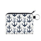 Mini Pouch - Floral Anchor
