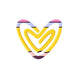 Jumbo Paperclip - Heart Pencil - PREORDER