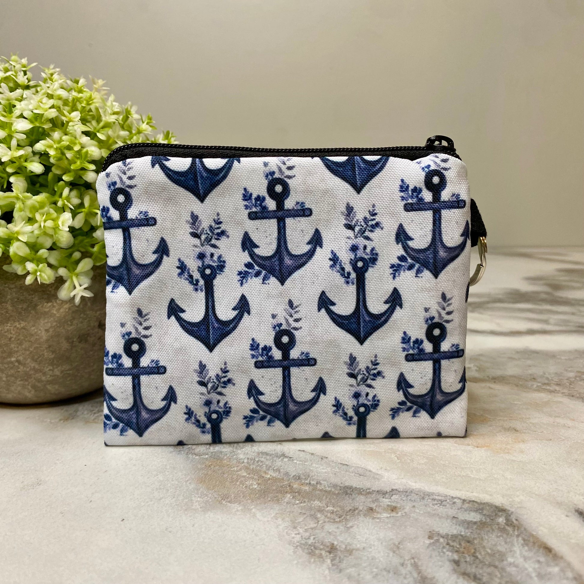 Anchor mini pouch by Arimel by Emily