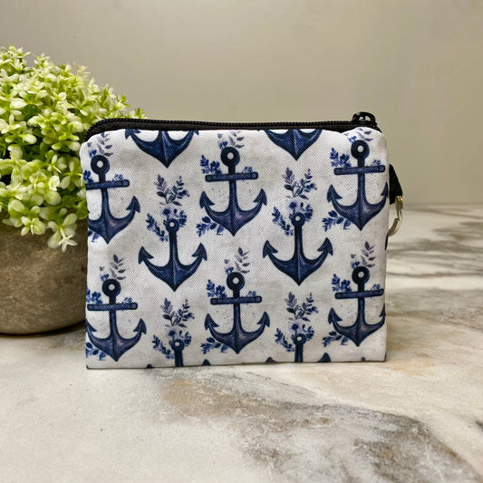Anchor mini pouch by Arimel by Emily