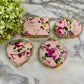 Pink Floral (by shape) mirror by Arimel by Emily