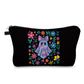 Pouch - Ghost Tie Dye Floral