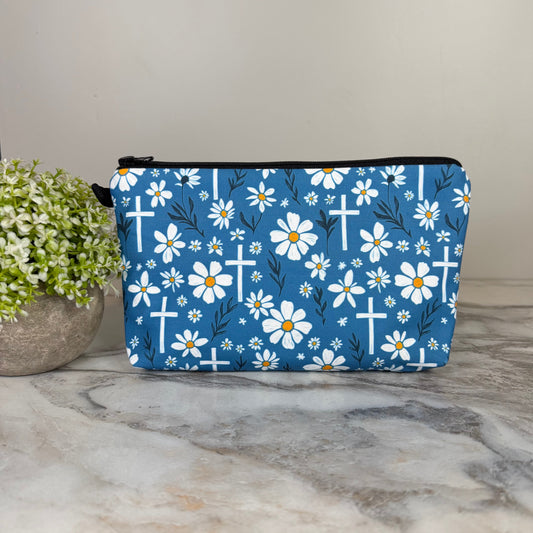 Floral Cross pouch by Arimel by Emily