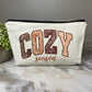 Pouch - Cozy Season Brown Tan