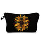 Pouch - Floral, Sunflower Plaid